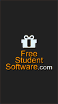 Mobile Screenshot of freestudentsoftware.com